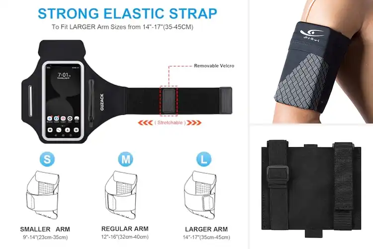 Detailed view of Best Storage Armbands