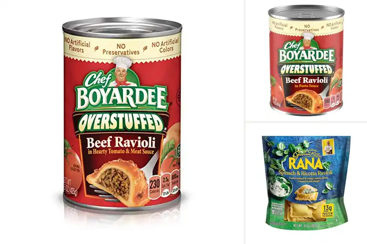 Detailed view of Best Stuffed Raviolis