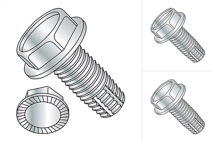 Detailed view of Best Thread Cutting Screws For Heavy Gauge Metals