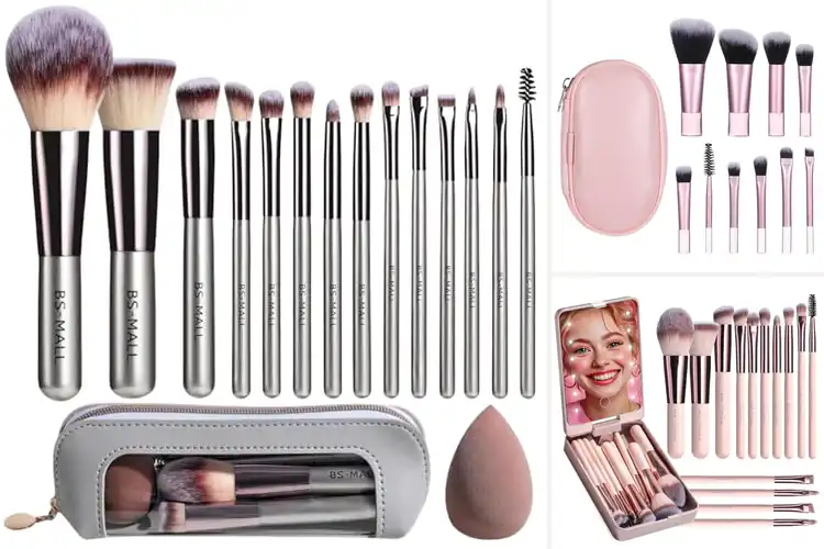 Detailed view of Best Travel Makeup Brush Sets: Stay Stylish on the Go
