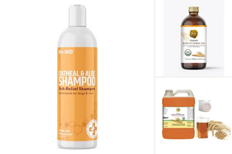 Detailed view of Best Wheat Germ Oil Coat Moisturizer For Pets