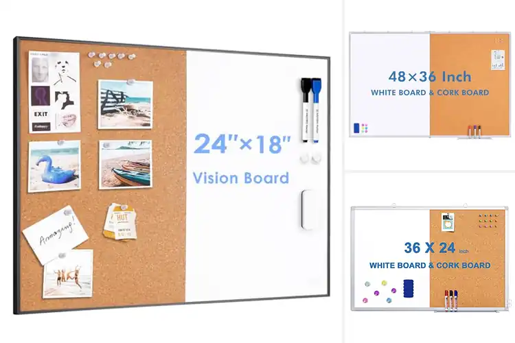 Detailed view of Best Whiteboard Cork Combos: Organize & Plan Efficiently