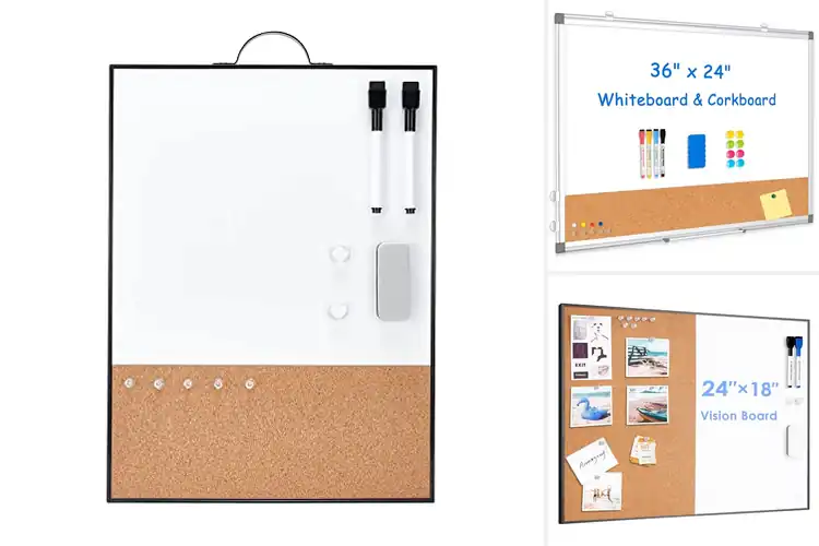 Detailed view of Best Whiteboard Corkboards
