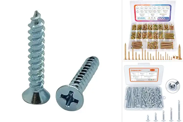 Detailed view of Best Zinc Plated Screws for Strong, Secure Builds